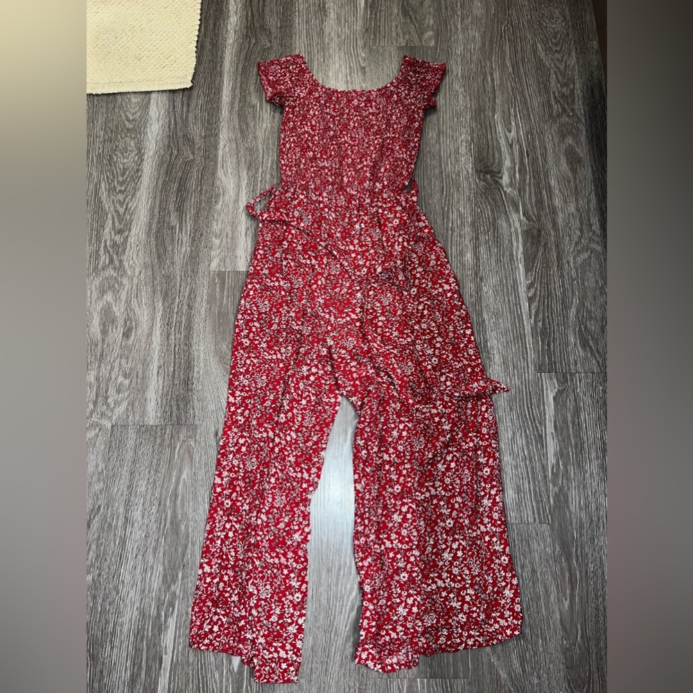 Red LULUS romper